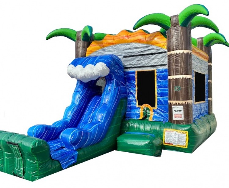 bounce house water slide rental in Tulsa