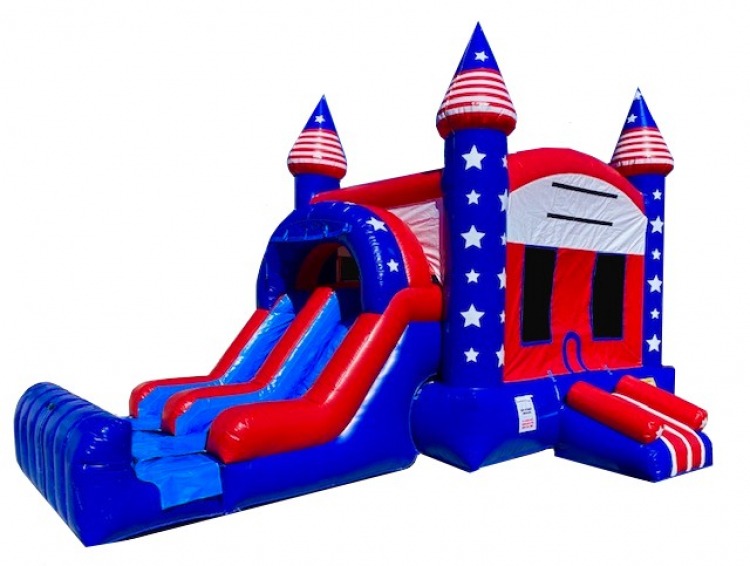 bounce house water slide rental in Tulsa