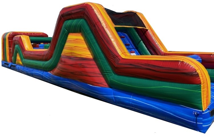 inflatable obstacle course in Tulsa