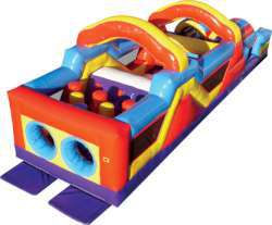 inflatable obstacle course in Tulsa